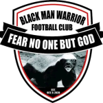 Lambang Black Man Warrior