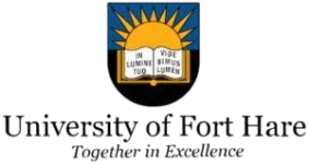 Lambang University of Fort Hare W